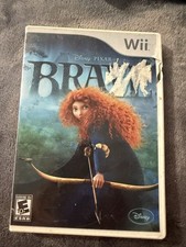 Brave (Nintendo Wii, 2012) Disney Pixar Game W/Manual Tested Works Perfectly CIB