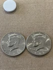 1997 P&D Kennedy Half Dollar-Nice Rim-Two Coins Set-Free Shipping