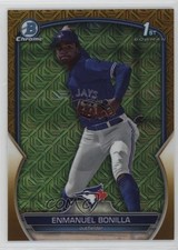 2023 Bowman Chrome Mega Box Gold Mojo Refractor 8/50 Enmanuel Bonilla 0rd2