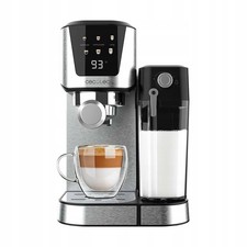 Cafetera espresso a presión Cecotec Power Espresso 20 Cream 1350 W plateada