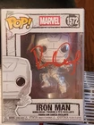 Robert Downey Jr Autographed Iron Man Funko Pop With Certification