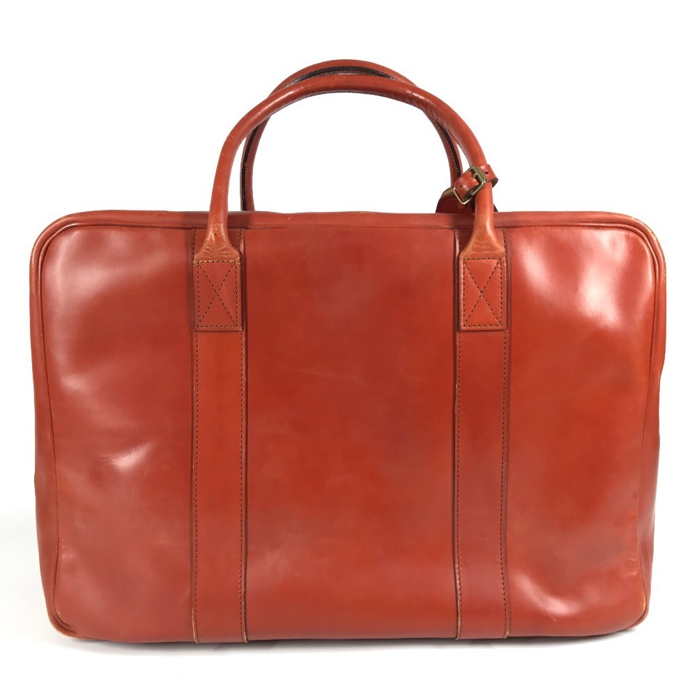 SWAINE ADENEY BRIGG Inside check Bag Travel Bag Hand Bag Travel