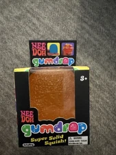 Schylling NeeDoh Gumdrop - Textured Sensory Toy with Super Solid Squish - 2.5" 