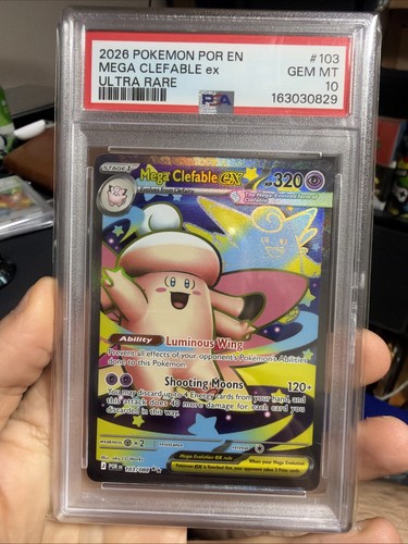 Mega Clefable ex graded PSA 10 for sale on eBay