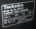TECHNICS 5-DISC CD PLAYER MODEL SL-PD787 TESTED WORKS NO REMOTE — photo 2