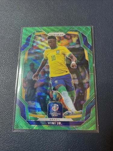 2024 Panini Prizm Copa America Green Wave Vinicius Junior Vini Jr Brazil