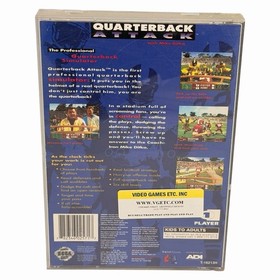 Quarterback Attack (Sega Saturn, 1995) Complete w/ Manual + Reg Card Tested