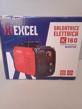 saldatrice inverter elettrica EXCEL K 160 completa accessori
