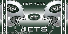 New York Jets NFL 30" X 60" Verde Doble Casco Playa Toalla Piscina Baño Manta