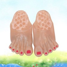 Reusable Multi Color Giant Feet Slippers Halloween Party Costume Props Supplies