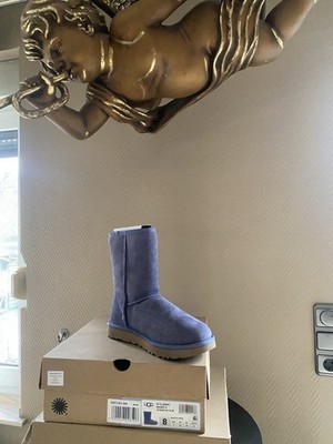 Original UGG Neu Damen Lammfell Blau
