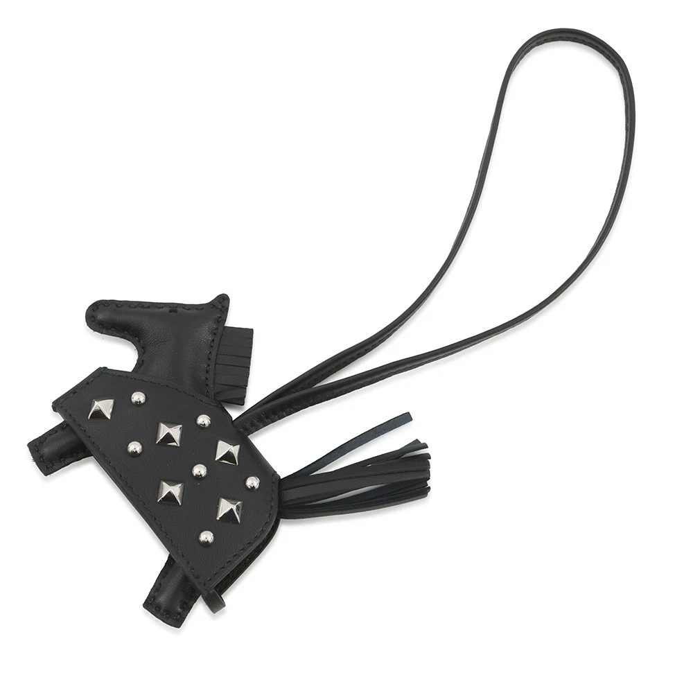 Hermes — HERMES Rodeo Robeo Padlock Size PM Lambskin Black