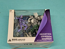 DC Collectibles Injustice Gods Among Us Catwoman VS Doomsday 2 Pack Brand New