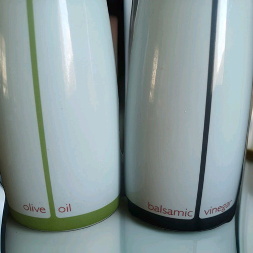 Vintage Oil And Vinegar Bottles "Italian Job" Colours And Style Typhoon Large - Picture 7 of 12