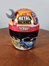 Metal Machines Speed Heroes Red by Zuru 20+ Surprises Build Your Car Two Bodies
