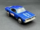 1967 Hot Wheels Original Redlines BLUE CUSTOM BARRACUDA USA Made MANY MORE LISTE