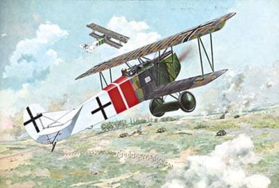 Fokker D.VII - Roden 424