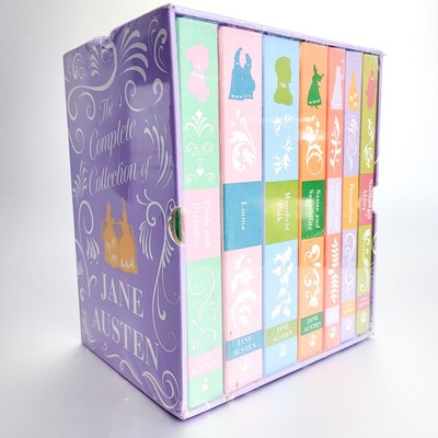 Jane Austen: The Complete 7 Books Hardcover Books Box Set: Emma, Pride and Preju