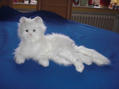 FurReal Friends Lulu Katze weiß - 2010 Hasbro 94593 89987 - Kätzchen interaktiv