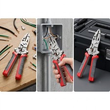 Abisolierzange, Faltbar, Robust, Vielseitig Einsetzbar