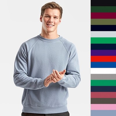 Fruit of the Loom Classic Raglan Sweat 62-216-0 Herren Sweatshirt NEU