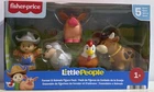 Fisher Price Little People Farm 5 Pack Farmer Sheep Cow Pig Chicken NEW