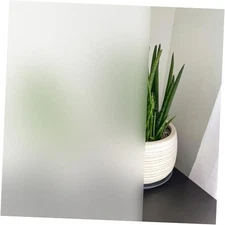 KESPEN Window Privacy Film Heat Control UV Sun 17.5 Inch X 6.5 Feet Frosted