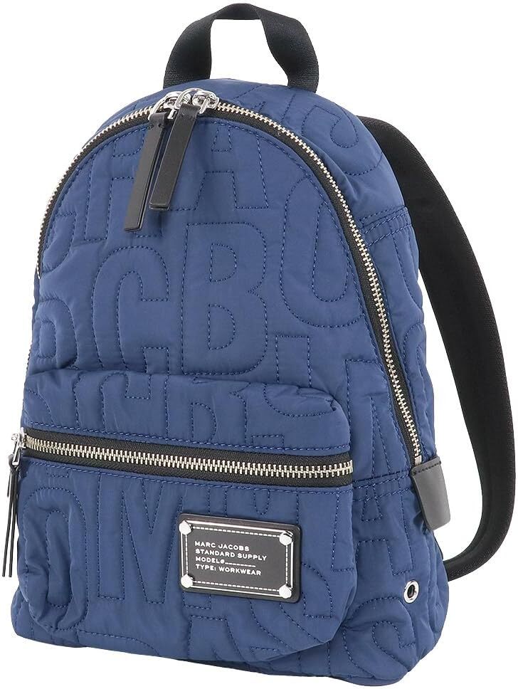 バックパック・リュック Marc Jacobs 4S4HBP002H02 SMALL QUILTED NYLON BACKPACK Marc Jacobs Outlet QUILTED NYLON SMALL BACKPACK 4S4HBP002H02