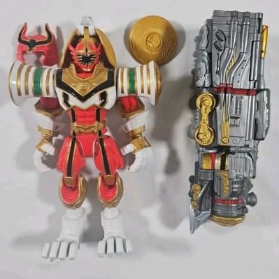 Power Rangers Mythos Force Reed Ranger Power Rangers MYSTIC FORCE Red Ranger to Legendary Locomotive & Lion ...