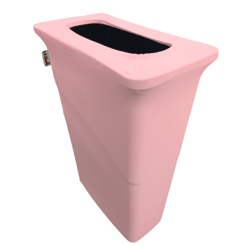 LA Linen Stretch Spandex Trash Can cover for Slim Jim 23-Gallon. Made in USA - Picture 17 of 23