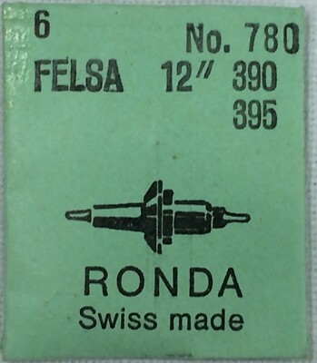 NOS New [ 1x = 1 Staff ] FELSA 390 395 12'' RND: 780 Eje Balance Staff Asse