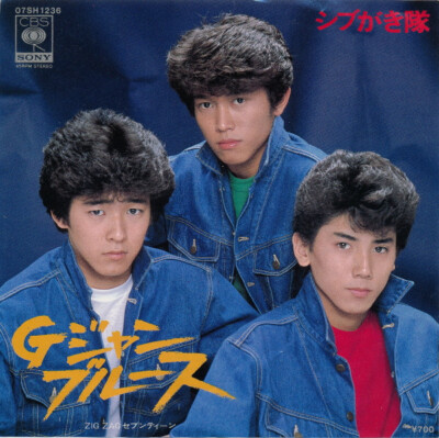Shibugakitai - Gジャンブルース / VG+ / 7