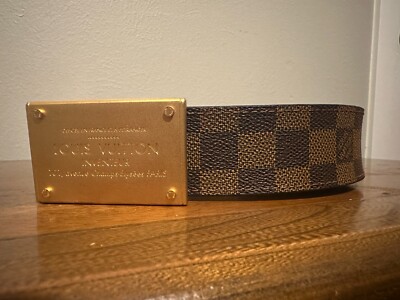 louis vuitton belts for mens ebay