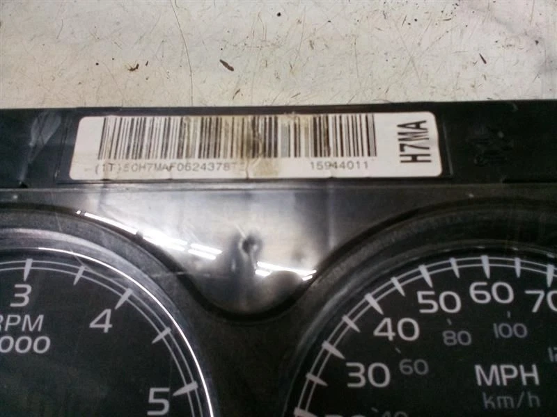 Chevrolet Tahoe 2007-2009 velocímetro velocímetro Speedo cabezal fabricante de equipos originales Foto 2 de 4