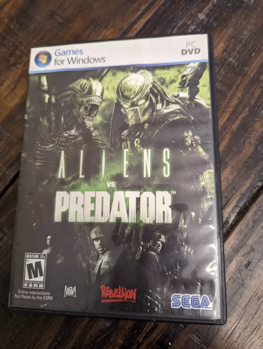 Aliens Vs Predators PSP ARTWORK INSERT ONLY Authentic