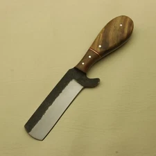 Artisan Craftsmanship: Handmade 8-Inch Carbon Steel Knife with Unique Handle