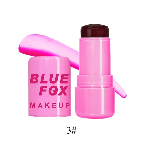 3-in-1 Cheek Blush Stick Lip Tinted Eyes Cheek Lips Brighten Cream Water-resista - Picture 2 of 21