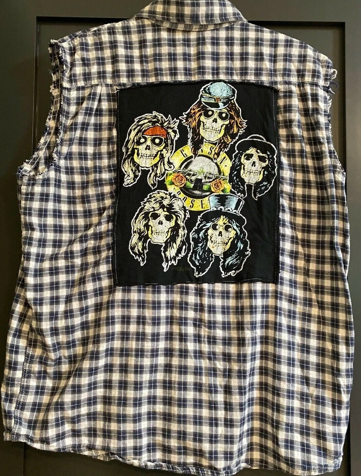 GUNS N ROSES FRANELA REELABORADA HOMBRE GRANDE (UNISEX) Foto 2 de 4