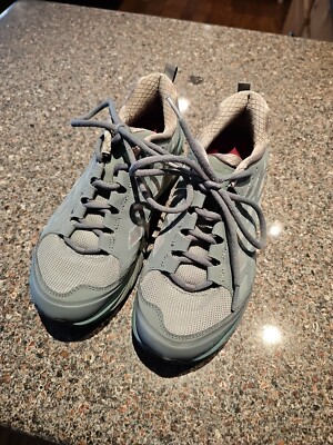 The North Face Women's Endurus Trail Shoes Size 8 Sage Hiking Sneakers EUC