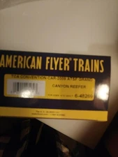 American Flyer 2009 TCA Convention ATSF Grand Canyon Reefer, NIB AMF# 48269
