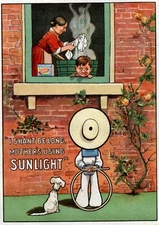 Sunlight Soap  Ad 11 x 17  Giclee Reproduction Print Premium Matte Paper