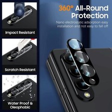 For Samsung Galaxy Z Fold 5 4 3 5G Tempered Glass Camera Lens Screen Protector