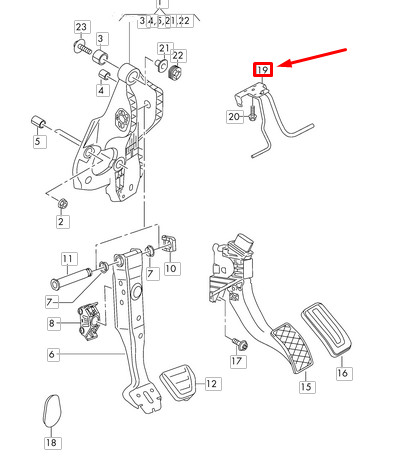 Volkswagen Golf 5G Mk7 Crash Member Rhd 5Q2723913F