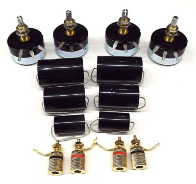 JBL L65A L65B Jubal Crossover Upgrade Kit with Gold Binding Posts - 1 Pair