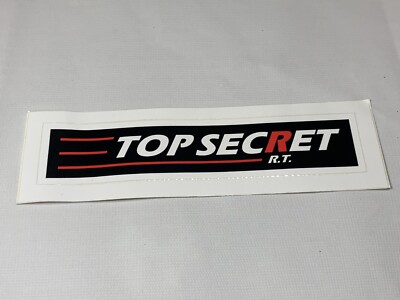 Original Top Secret Garage Smoky Nagata sticker R34 R33 R32 R35 MKIV S13 S14 S15