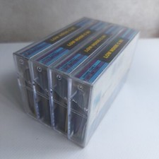 Audio cassettes new 4 pieces per pack LOW NOISE c 90