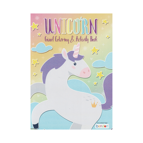 Unicorns Jumbo Coloring and Activity Children's Book - 96 pages | eBay