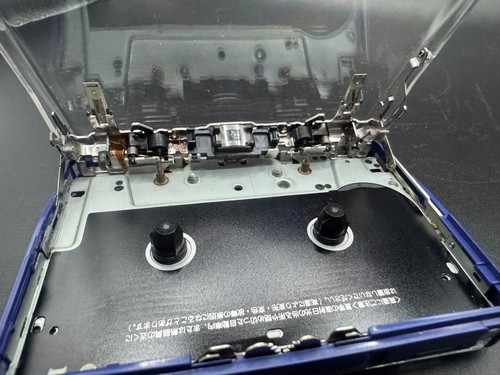 Sony Wm-Ex631 Transparent Walkman Cassette Player Clear Skeleton aus Japan gebraucht - Bild 8 von 8