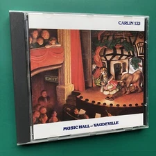 Bob Barratt Colin Frechter MUSIC HALL VAUDEVILLE Library CD Cockney Carlin NM