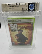 WATA GRADED 50 CENT BLOOD ON THE SAND SEALED 9.4 XBOX 360